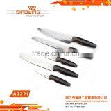 A3391 New Design Hot Sale 5pcs Stainless Steel Knife Set With Titanium Plated thumbnail-6
