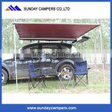 Canvas Car Awning Outdoor Retractable Caravan Awnings for Picnic thumbnail-4