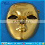Holloween Mask Skull Heads Gold Face Mask Designs thumbnail-4