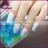 2017 Water Transfer Printing UV Gel Feather Design Nail Foil Sticker thumbnail-2