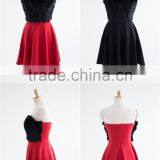 2017 Merry Christmas Sexy One Piece Girls Party Dresses Faux Fur Bust Christmas Costume HSD5490 thumbnail-4