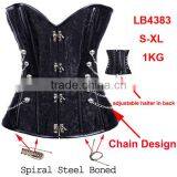 Hexin Fashion No MOQ Limited Steampunk Corset Wholesale thumbnail-1
