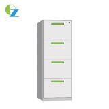 Strong Hold Durance 4 Drawer 8mm Thin Edge Vertical Drawer Metal Filing Cabinet thumbnail-1