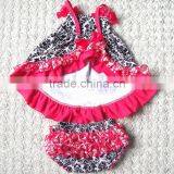 2015wholesale Wholesale Baby Beach Casual Long Dress ,kids Clothes Set thumbnail-2