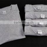 Heather Grey T-shirt Men Size Sublimation Blank Cotton or Polyester thumbnail-1