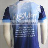 2016 Sublimation Running Tee Shirts, Club Custom Running Wear thumbnail-2