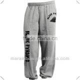 High Quality China Supplier Custom Made Men's Fashion Street Jogger Sweatpants With Screen Printing