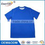 Custom Sports Gym Clothing Short Sleeve Thermal Wicking Antibacterial Dri Fit t Shirt thumbnail-1