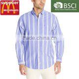 2016 Fashion Design Cotton Flannel Wholesale Striped Shirts thumbnail-1