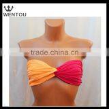 Wholesale Double Color Bikini Bandeau Top thumbnail-2
