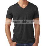 Next Level Apparel Men's CVC Pocket V Tee - Made From 60% Cotton and 40% Polyester, Features a Pocket and Comes With Your Logo thumbnail-5