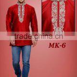 Mens Designer Embroidered Kurtis 2016 thumbnail-6