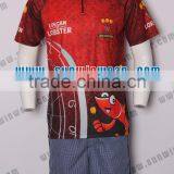 2016 Popular Sublimation Printing Custom Dry Fit Sublimation Print Dart Shirts Fashionable Men's Jersey thumbnail-1