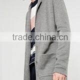 Best Selling Ordinary Gray Long Sweater Coat Cardigan for Men With Low Prices thumbnail-2