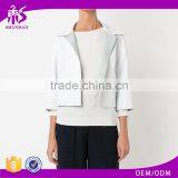 Shandao OEM Custom Winter Soft 3/4 Sleeve Winter Fashional Butcher Coat thumbnail-1