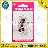 Widely Used Type Metal Buttons Extenders in Different Colors Crystal Bordered in High Tension With Strong Spring thumbnail-5