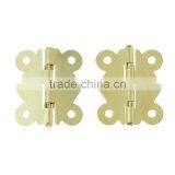 Door Butt Hinges Gold Plated 3.2cm X2.7cm(1 2/8" x1 1/8"), 20 PCs thumbnail-1