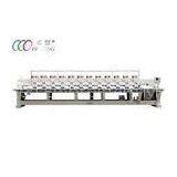 Commercial 12 Head 9 Needle Industrial Flat Embroidery Machine / Equipment thumbnail-1