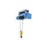 25 Ton Under - Slung Wire Rope Electric Monorail Hoist , Single / Dual Speed