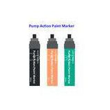 12mm Pump Action PP Paint Marker Pen / Safety Art Marker Pens for Artists