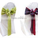 Polyester Banquet Chair Cover and Crushed Taffeta Chair Sash