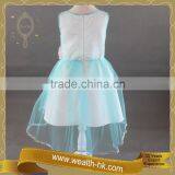 Aqua Cocktail New Year Kids Girls Summer Dress thumbnail-5