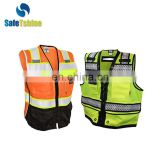 High visibility safety vest good quanlity vest military safety reflective vest