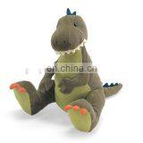 Wholesale baby Toys Cuddly dinosaur stuffed 100% polyester fabric toys