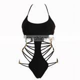 Cobweb Vintage Swimwear Thong Bathing Suits Hollow Out Monokini Mayokini Beads Strappy Female Swimsuit Trikini 2017 thumbnail-3