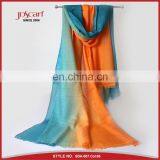 Colourful Thin Fashion Pashmina Scarf Gradient Color Acrylic Scarf thumbnail-6