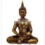 Meditation Buddha PolyResin Statue thumbnail-1