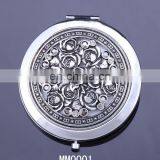Metal Foldable Pocket Vintage Compact Mirror for Women Souvenir Wholesales thumbnail-1