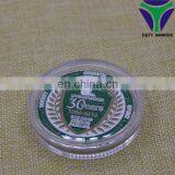 Design Your Own Logo Die Cast Custom Memory Silver Metal Coin thumbnail-2