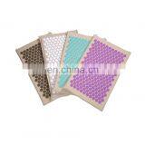 High Quality Coconut Fiber Plastic Spike Acupressure Mat and Pillow Set thumbnail-1