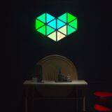 ThanksHome Smart Light Panel White Triangle Led Panel 9 PCS Love Design thumbnail-5