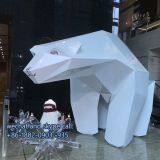 Customized Hot Selling High Quality Large Animal Sculptures Polar Bear Sculpture Outdoor or Indoor Decoration thumbnail-1