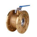 -20℃≤t≤110℃ Brass Flange Ball Valve For Mechanical Equipment thumbnail-2