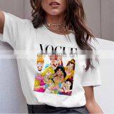 2020 Princess Vogue Tee Women Summer Graphic T-Shirts thumbnail-2
