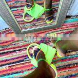 Summer Women Sexy Sandals Slip-on High Heel Jelly Shoes Ladies Outdoor Holiday Slipper Clear Shoes thumbnail-1