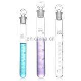 Boro Glass Colorimetic Tube With Glass Hollow Stopper