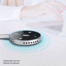 Hotrain FX202U USB Touch Screen Mini Desktop Omnidirectional Conference Microphone Speaker thumbnail-5