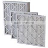 Cardboard Aluminium Air Conditioning Replacement Merv 8 11 15 g4 Pleated Synthetic Fiber Media Panel Filter thumbnail-2