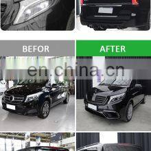 Auto Parts Car Bodykit Full W447 Body Kit Set PP Upgrad Modified Facelift For V Class V260 Vito Grille Froont Bumpers Diffuser thumbnail-4