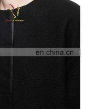 Women Thicken Warm Winter Cashmere Long Coat Ladies thumbnail-5