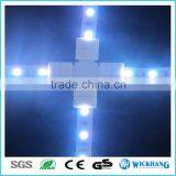 RGB 10 mm 4 Pin + X Sharp PCB FPC Board Splitter LED Strip Connector for SMD 5050 RGB LED Strip Light thumbnail-4