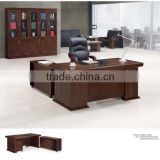 Walnut wood veneer series manager office table design/computer desk table A-612