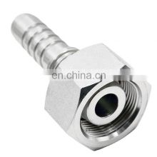 China Carbon Steel Ring Seat Hydraulic Hose Fittings Tractor Hydraulic Crimp Fittings 20411
