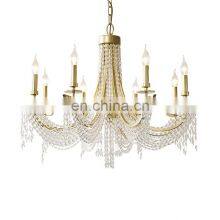 Art Decoration Creative Design Crystal Hall Chandelier Living Room Lusters Bedroom Dinning Room Lighting Fixture Home Decoration thumbnail-1