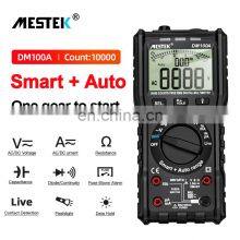 Digital Multimeter Tester DM100A Auto Range Multimetro 10000 Counts Measure Ohm Volt Amp Capacitor Tester Multimeters thumbnail-2