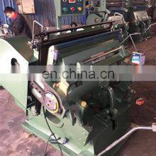 ML930 Manual Flatbed Paper Die Cutting and Creasing Machine, Plastic PVC PET Cardboard Flat Bed Die Cutter Punching Press thumbnail-5